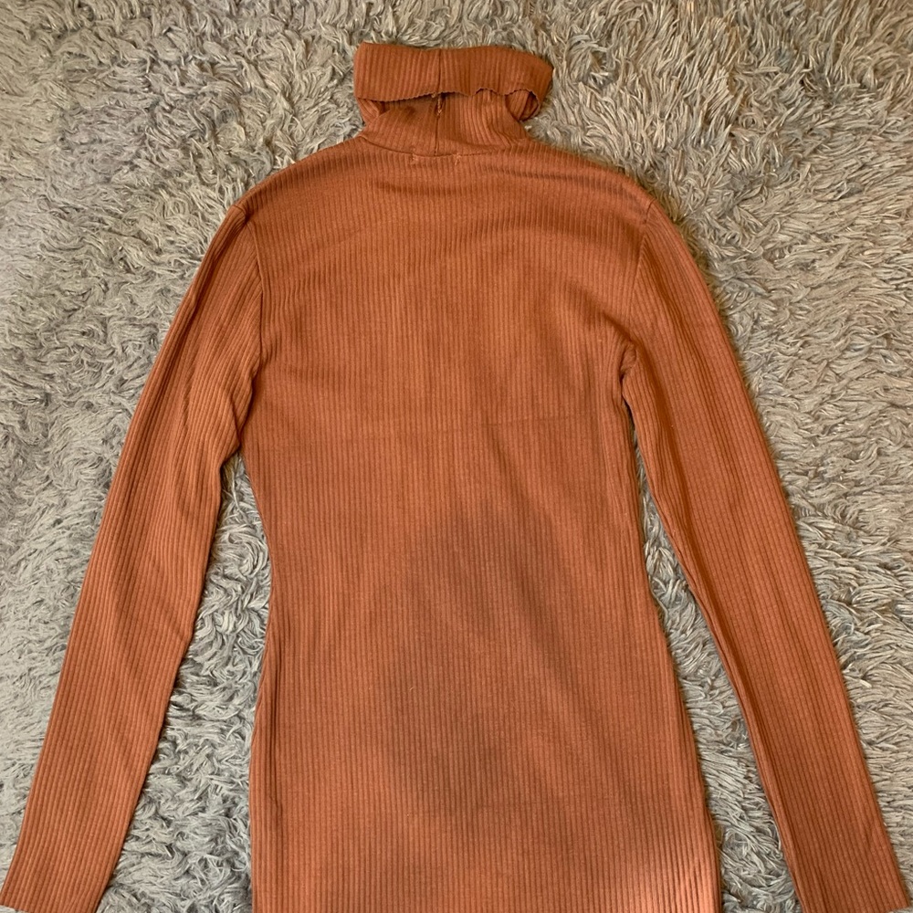 Fashion Nova Turtle Neck Midi Dress